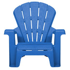 Garden Chair - Blue 4 Pack