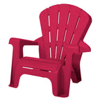 Garden Chairs - Red 4 Pack